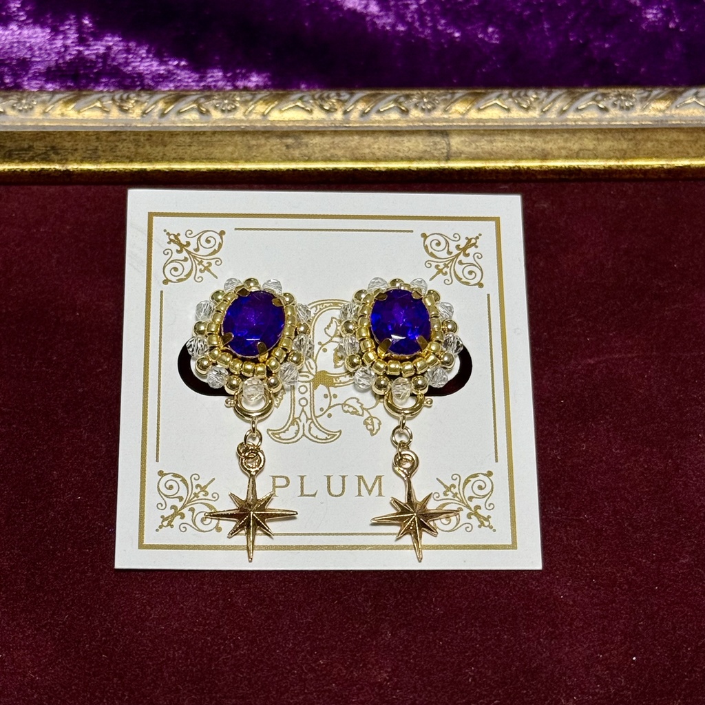 【イヤリング】ポムフィオーレ ブレイジング・ジュエル