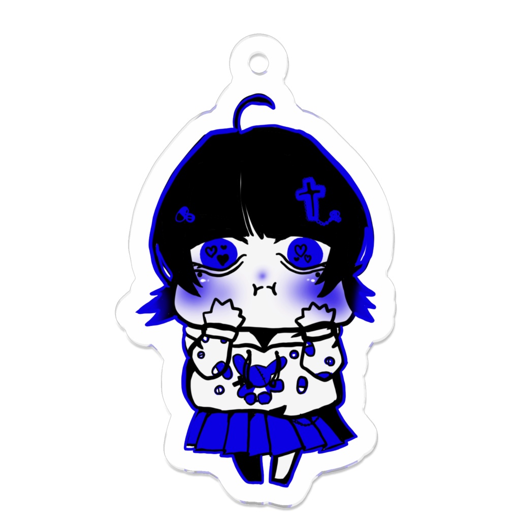 青病みほっぺちゃん アクリルキーホルダー