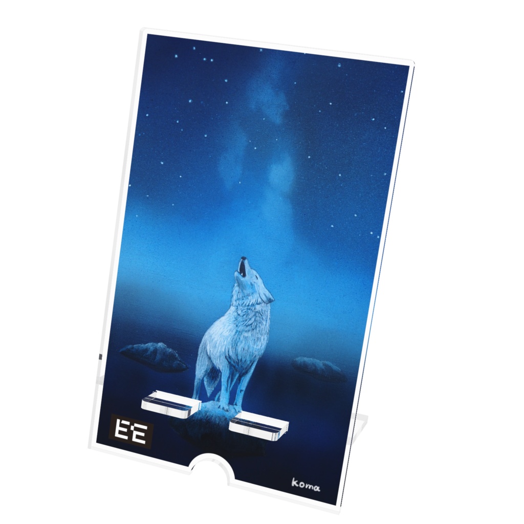 A LONESOME WOLF - Resonate / SMARTPHONE STAND