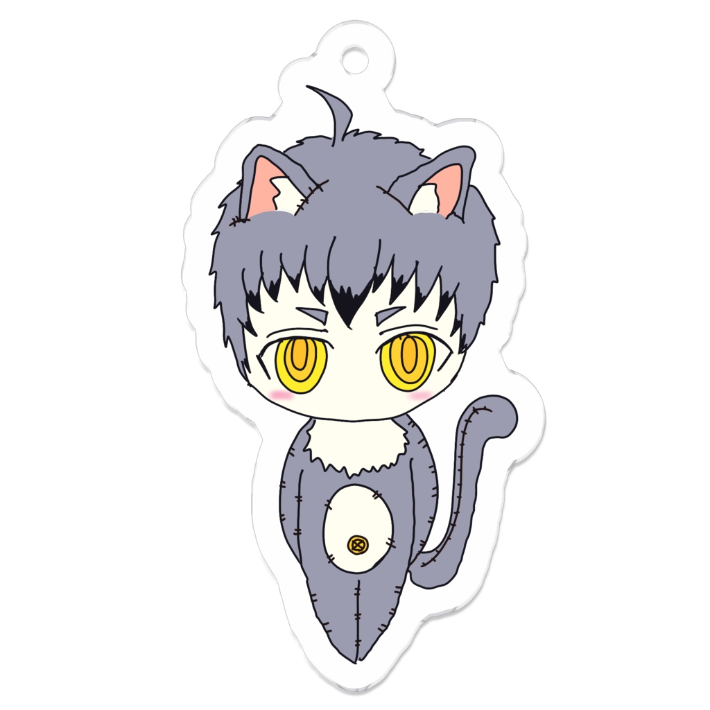 猫山ちょるえもん　アクリルキーホルダー