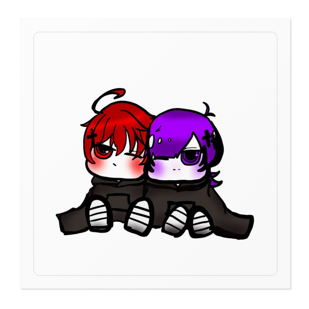 ふたごちゃん ステッカー