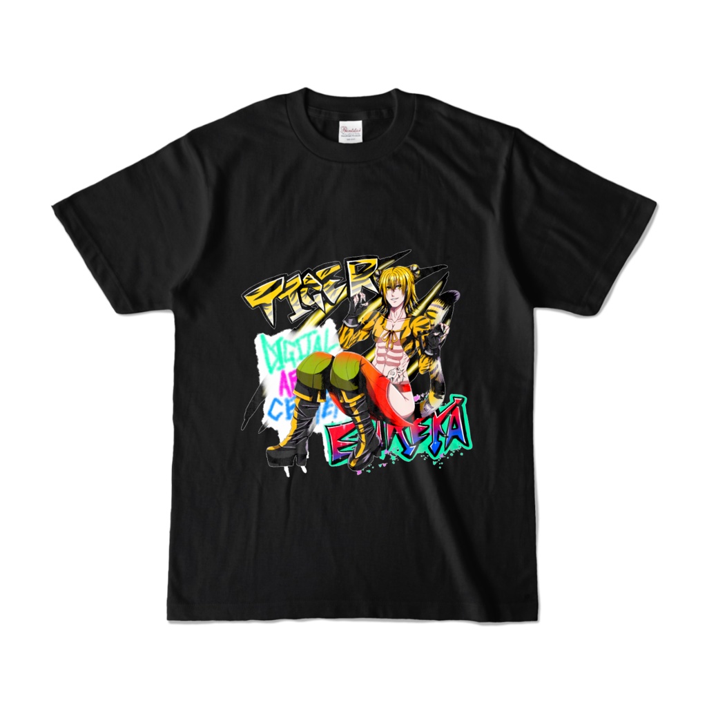 虎男子のTシャツ