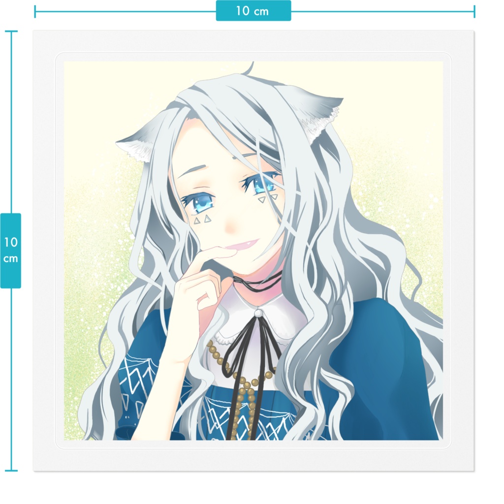 微笑みエリオット(ステッカー)