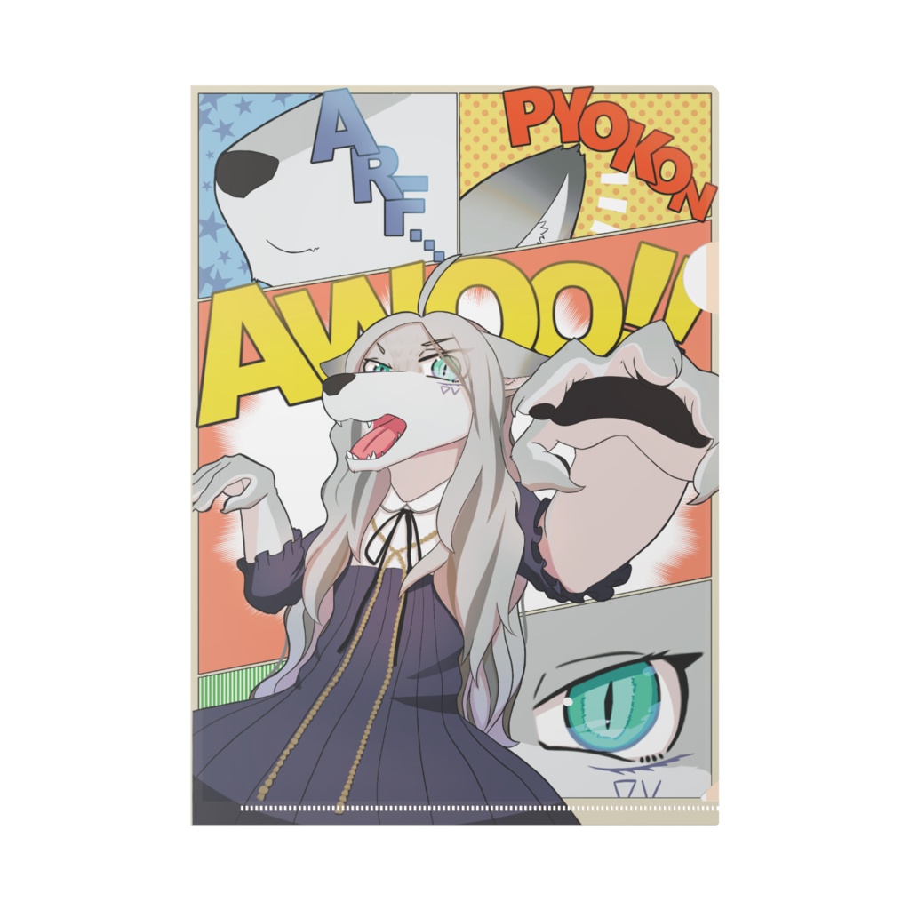 コミケモエリオットクリアファイル