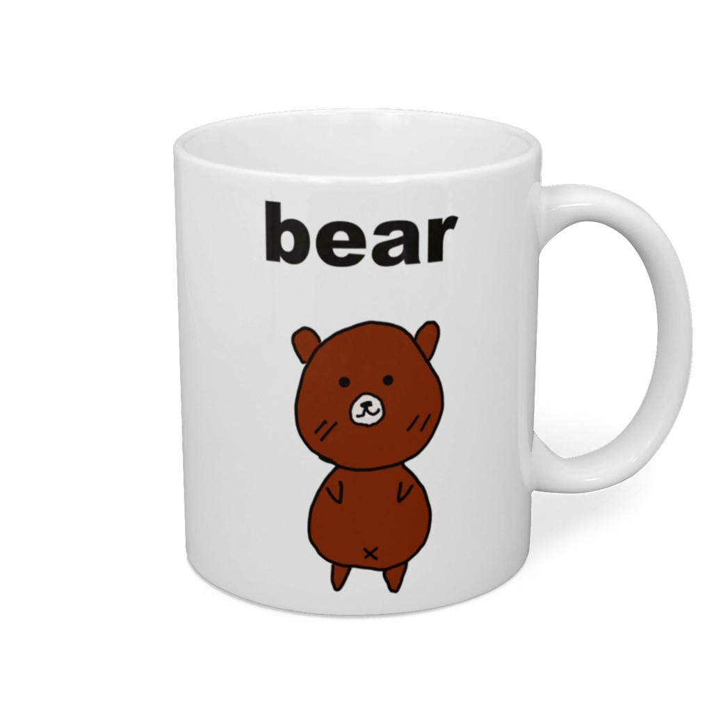 ほっこりアニマルズマグカップくま
