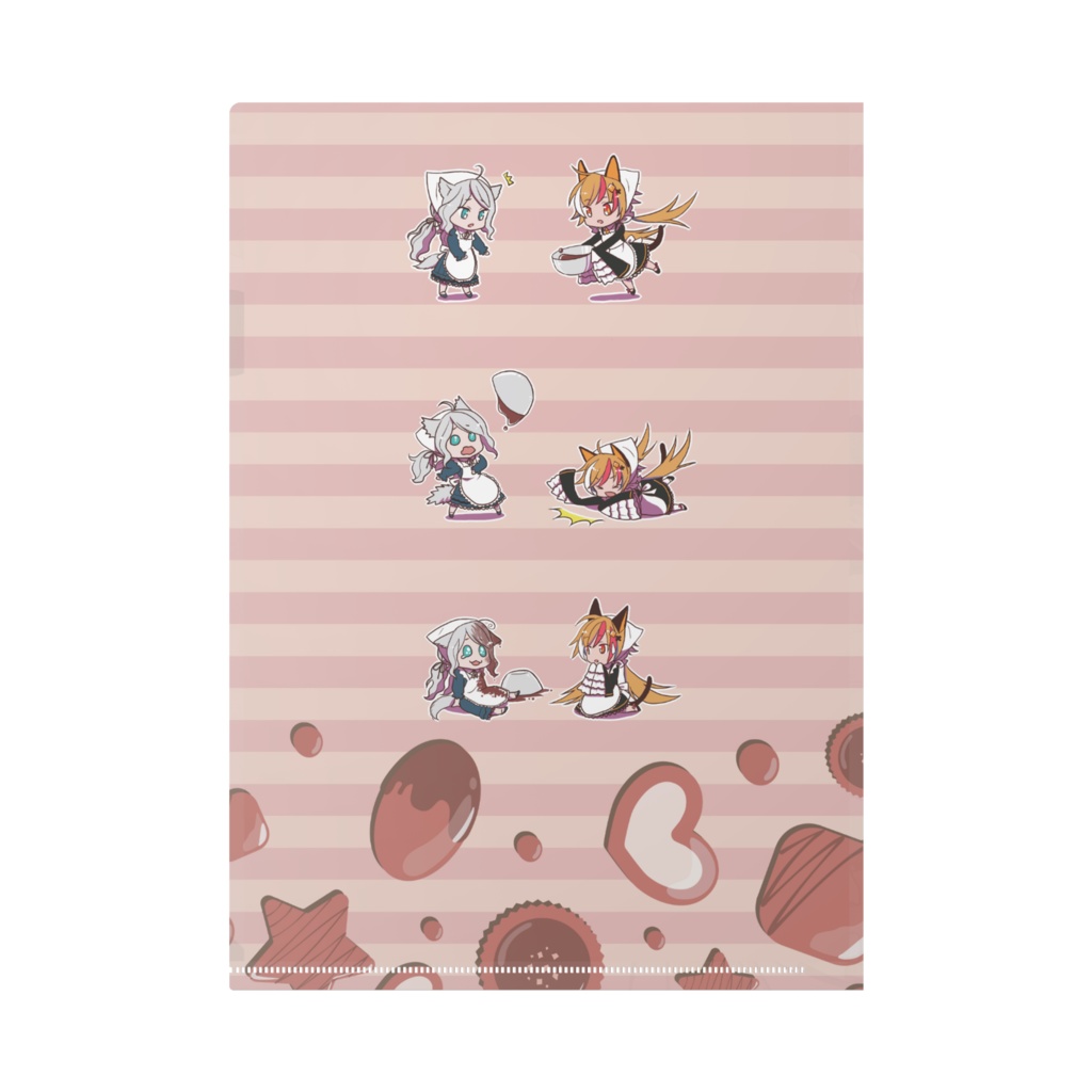 バレンタイン・クリアファイル