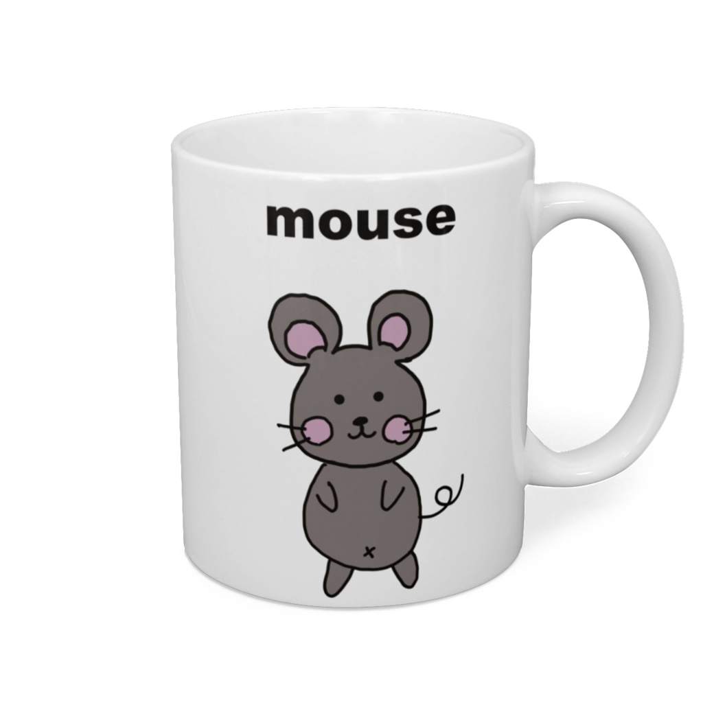 ほっこりアニマルズマグカップねずみ