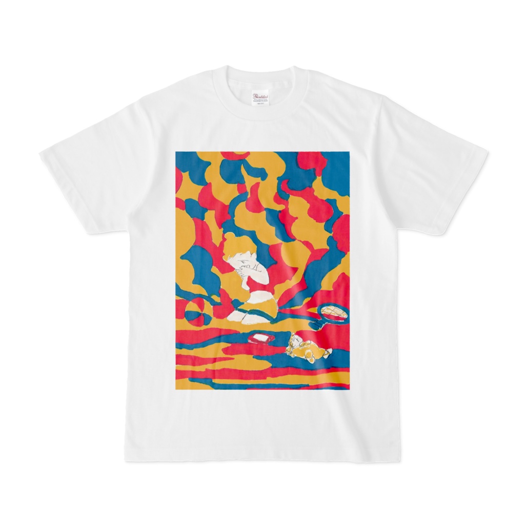 夢は続く。少女の夢のTシャツ