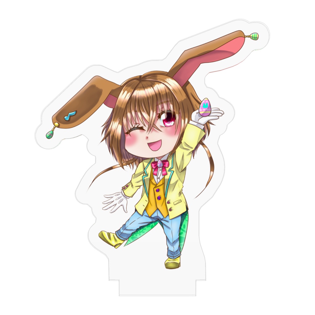 アクリルフィギュア「イースターのウサ耳男子」