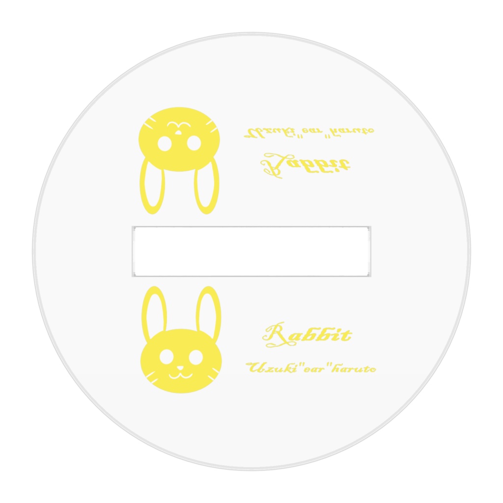 アクリルフィギュア「イースターのウサ耳男子」