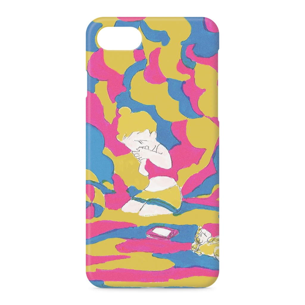 夢は続く。少女の夢のiPhoneケース