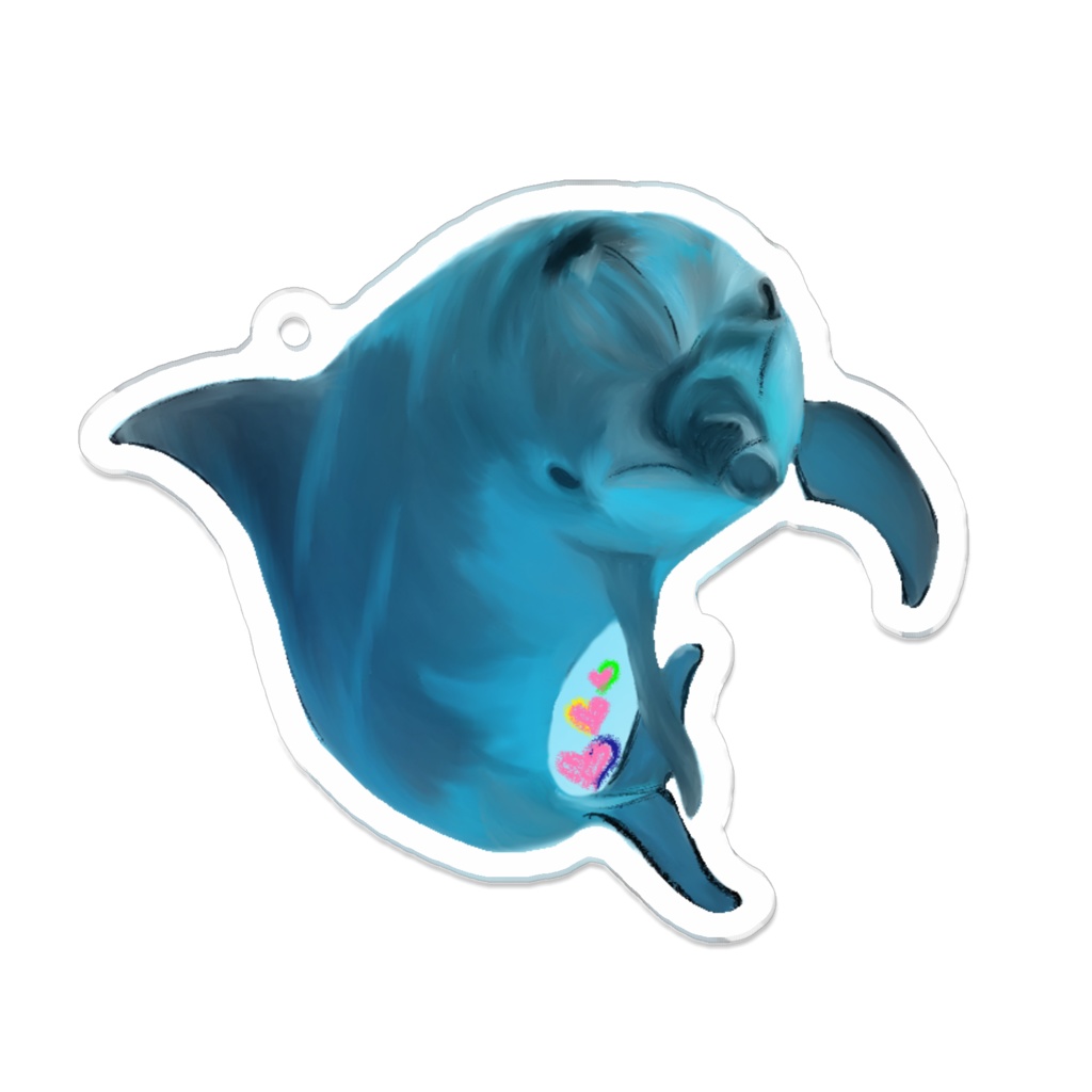 キーホルダー、イルカ🐬？