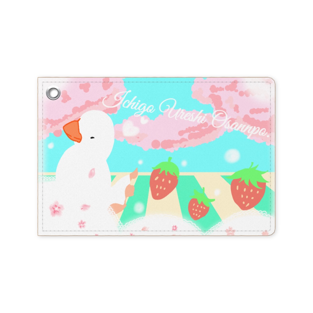 自由文鳥~spring~ パスケース
