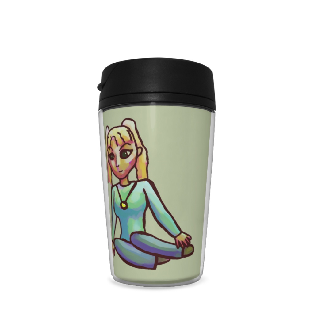 「猫と仲良し」タンブラー