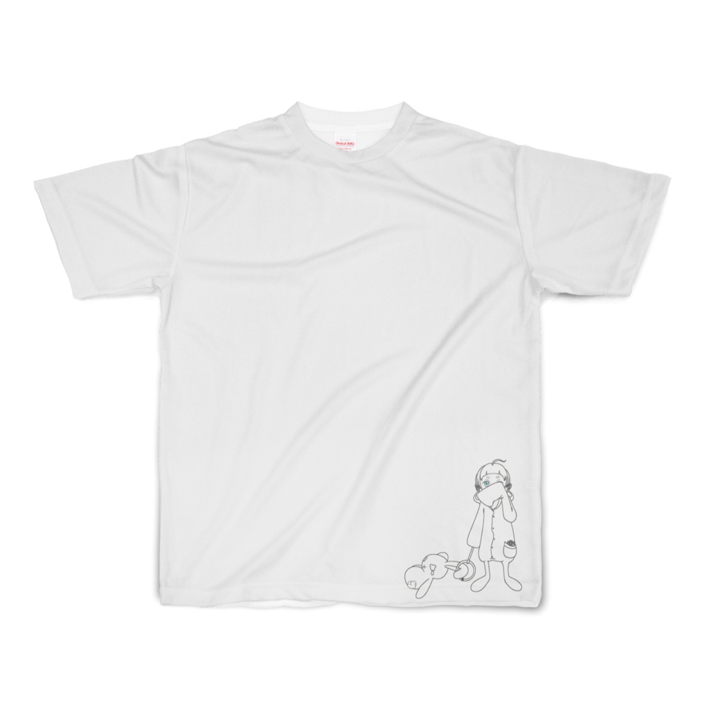 Two-sided children【でこりーぬ‐Tシャツ】