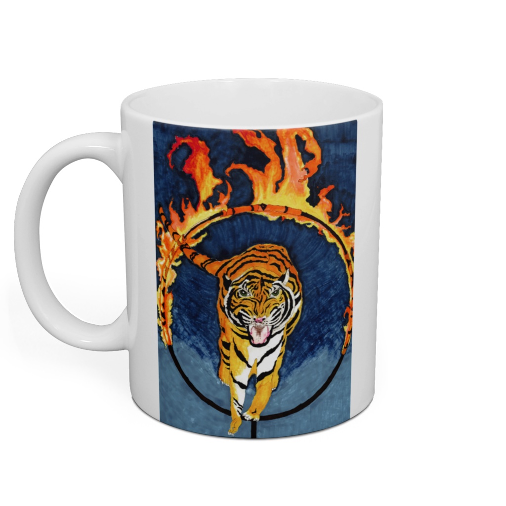 開運「寅」マグカップ