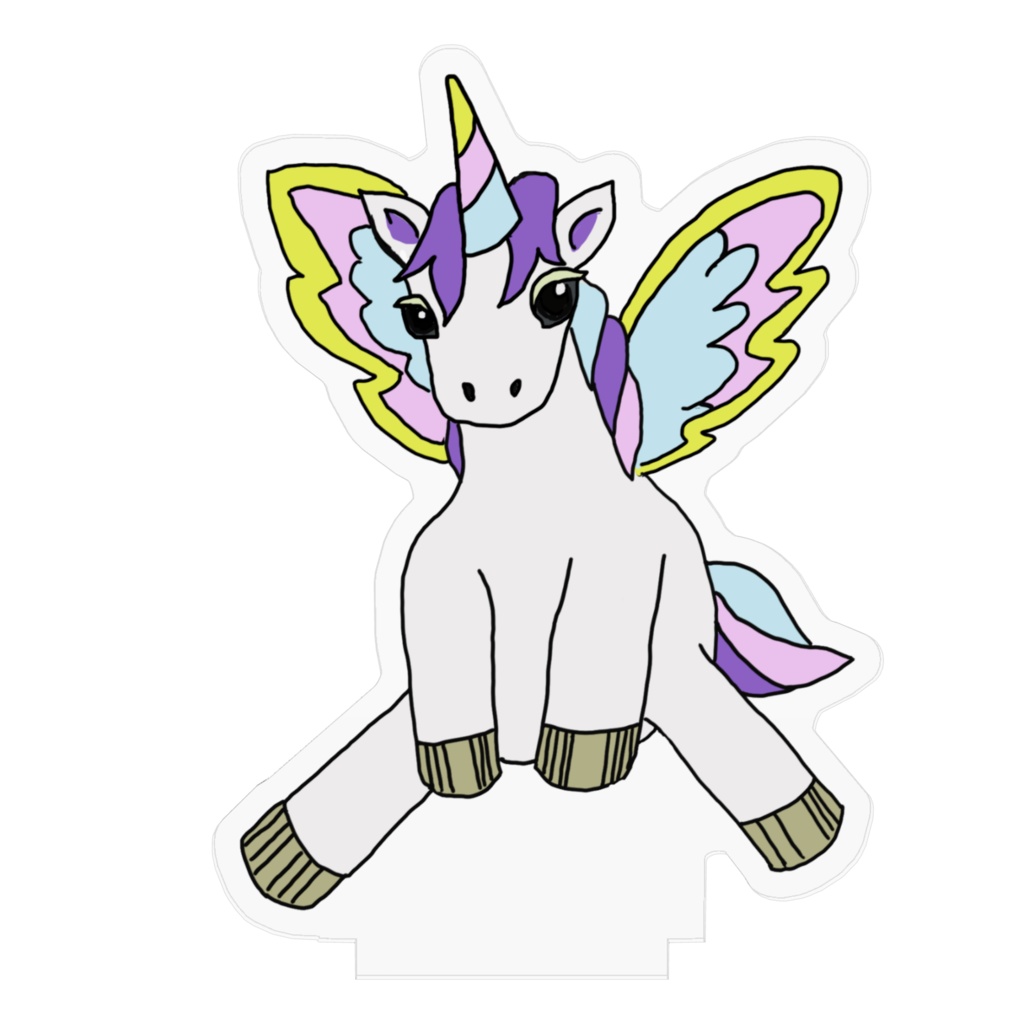 ユニペガアクリルフィギュア