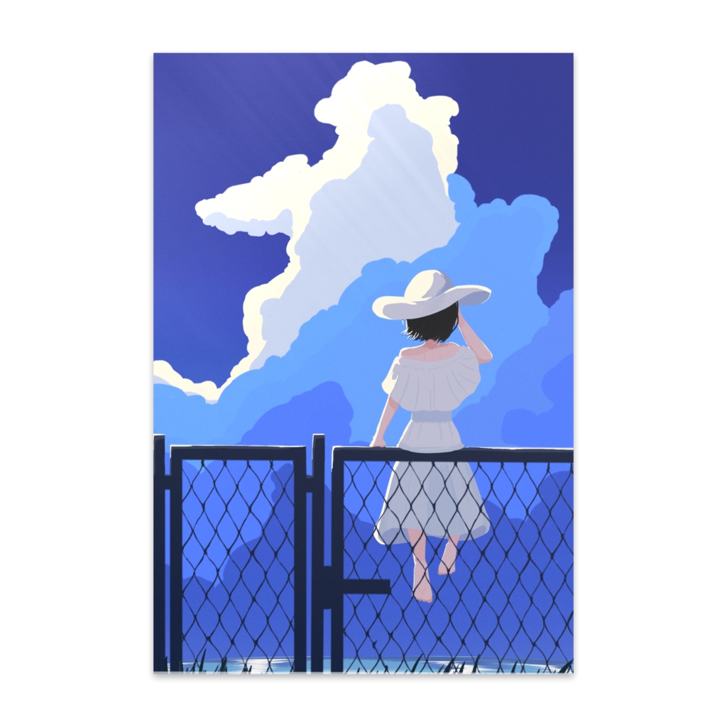 「空が夏めく」