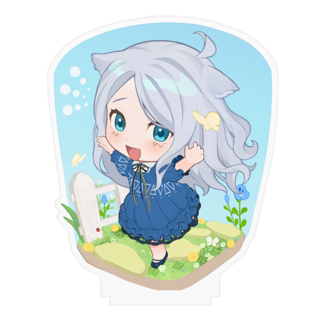 エリオットと春のお散歩