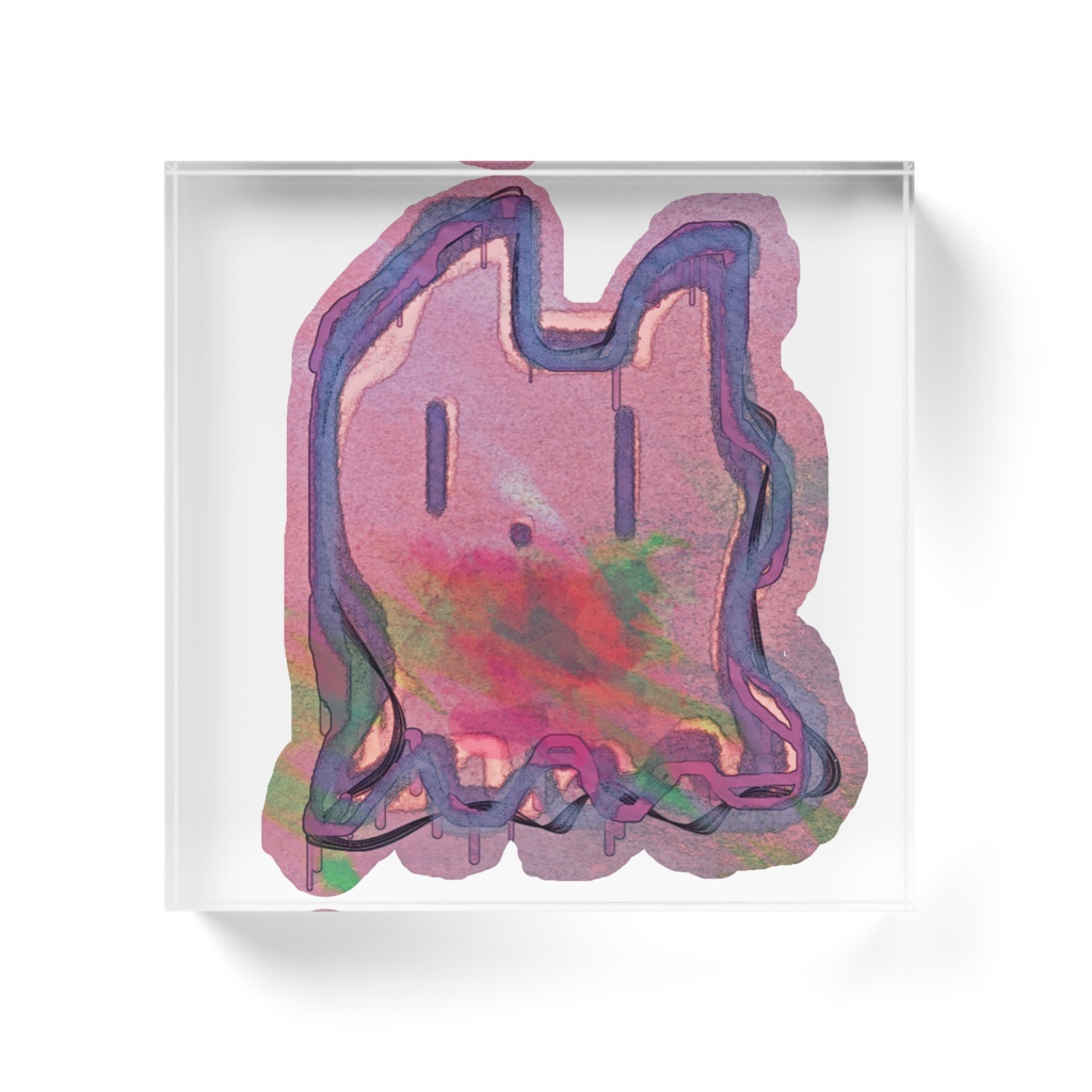 ココロ缶 - アクリルブロック