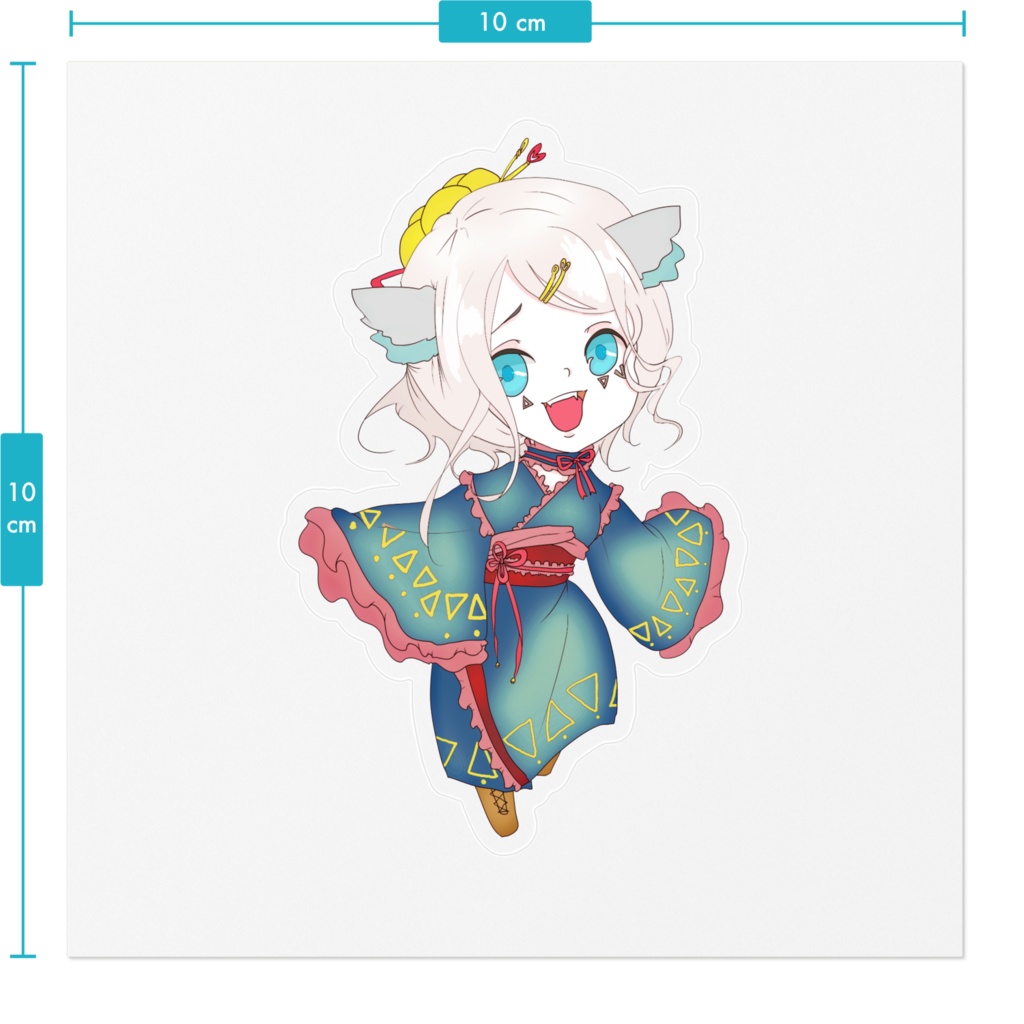 【ステッカー】袴アレンジ