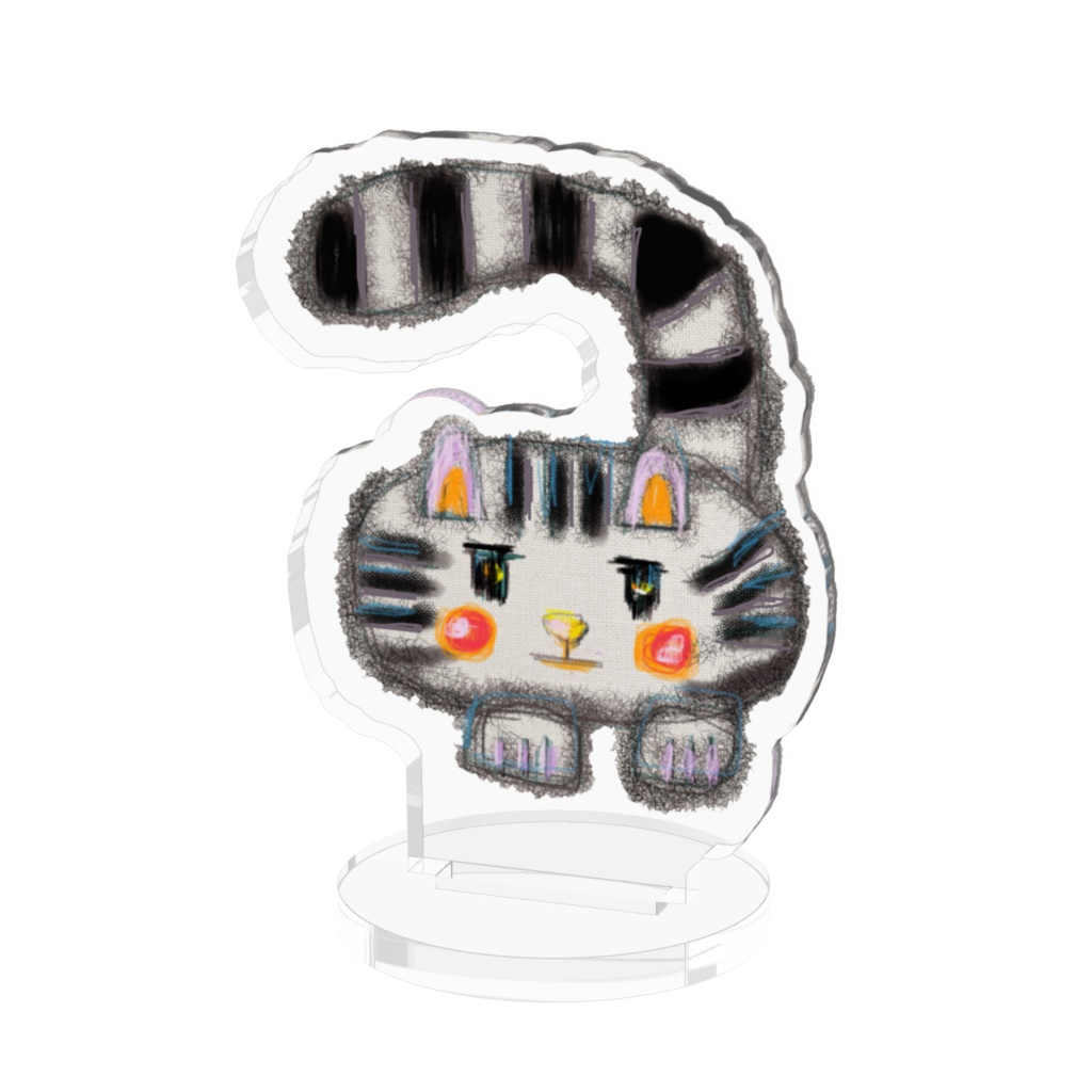 ころころあんこくん　アクリルフィギュア（じーっ）