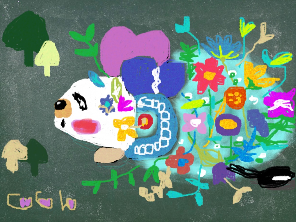 ハリズム アクリルフィギュア(お散歩)