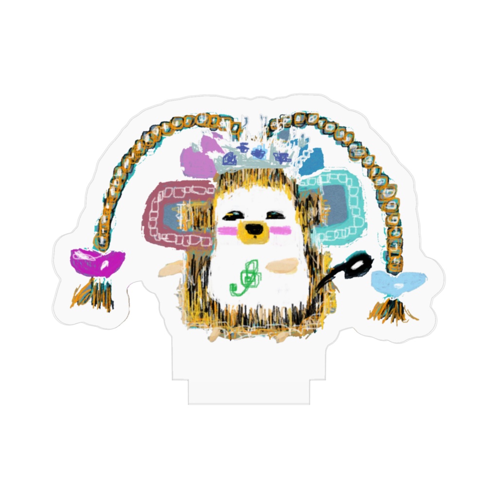 ハリズム アクリルフィギュア(変身みつあみ)