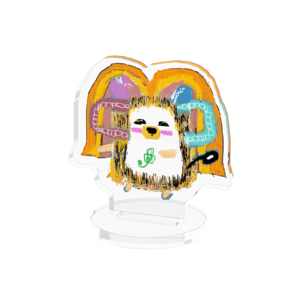 ハリズム　アクリルフィギュア（変身ライオン）