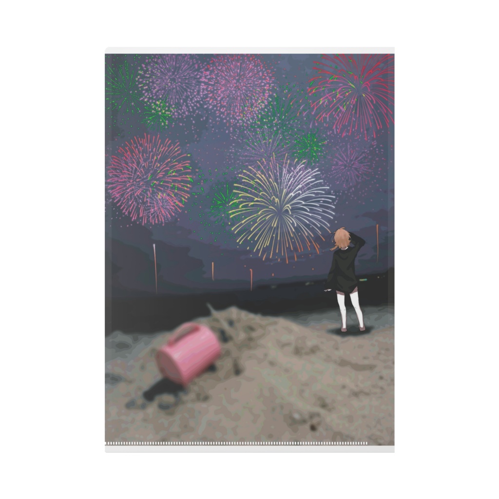 空のクリアファイル