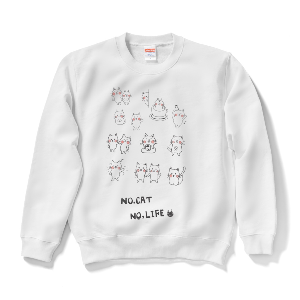 NO CAT NO LIFE スウェット