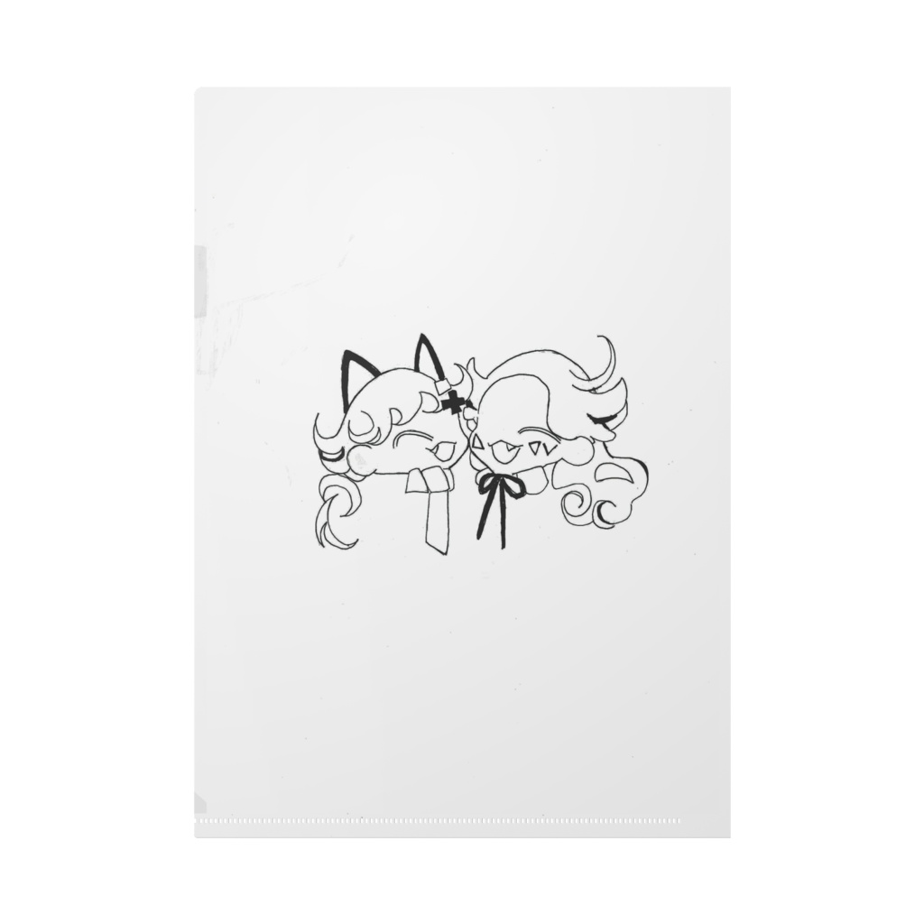 We are friends! エリオとメルトの仲良しクリアファイル