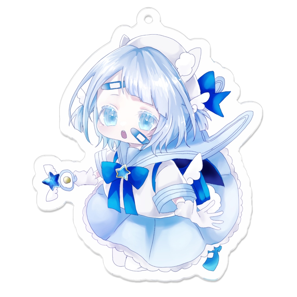 空色ゆめかわアクキー