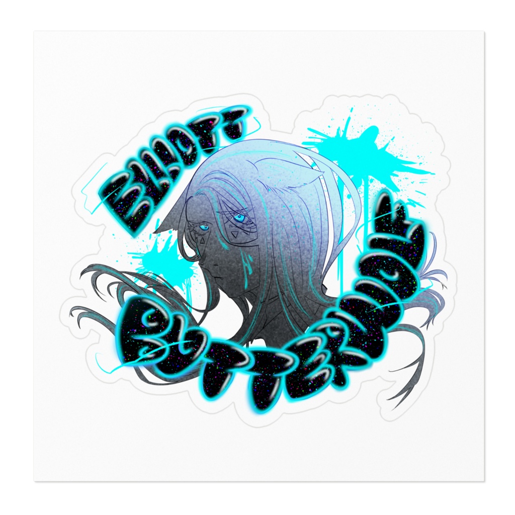 グラフィックアート風エリオット ステッカー