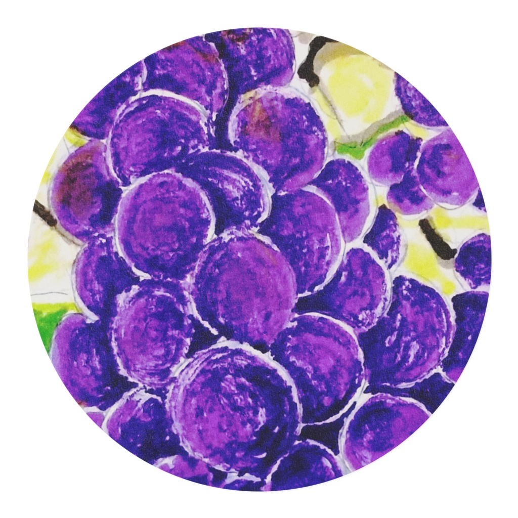 秋の実り!鮮やか葡萄のマスキングテープ