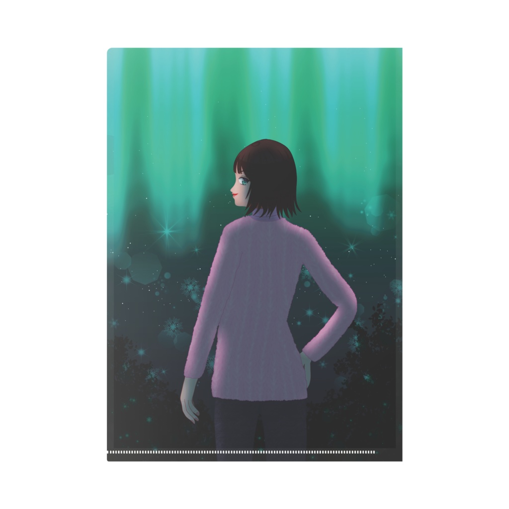 聖なる星空 クリアファイル