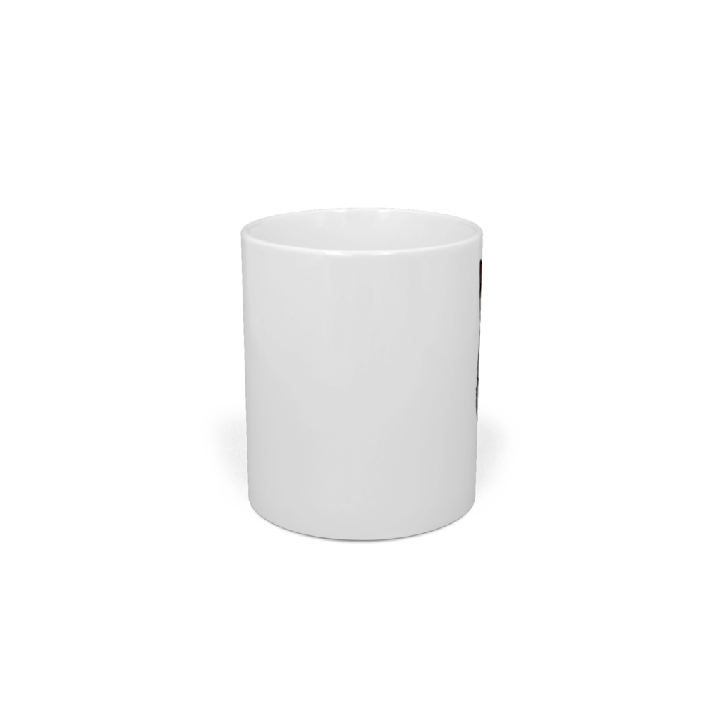 野球ネコの送球マグカップ