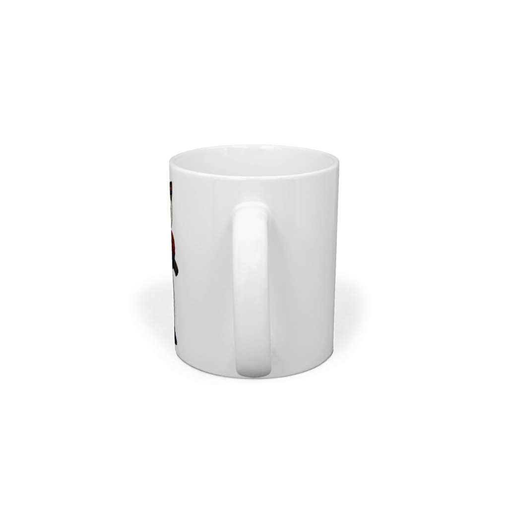 野球ネコの送球マグカップ