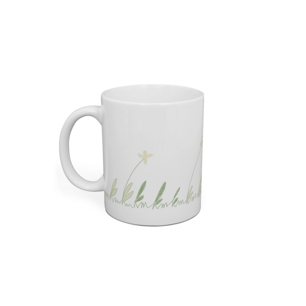 女の子のうさぎ マグカップ