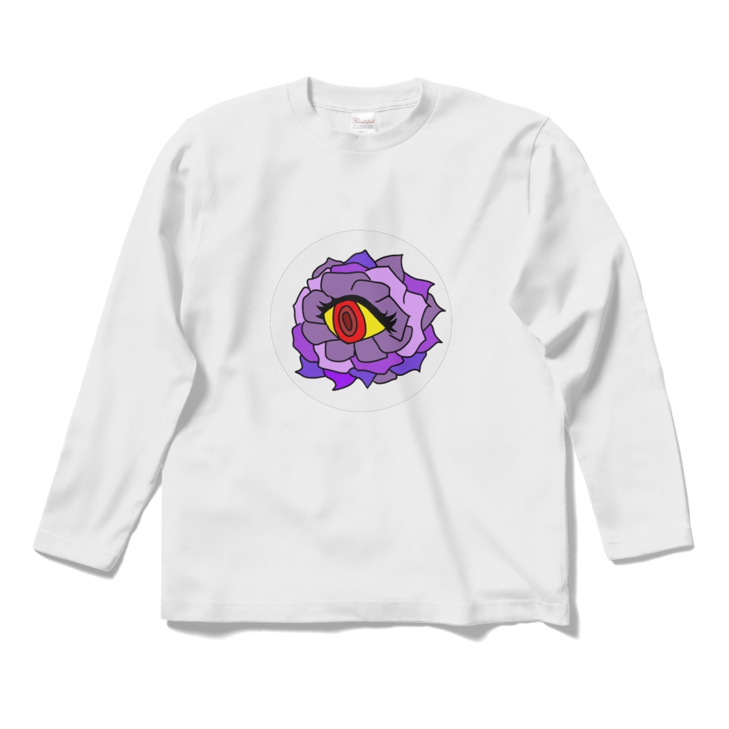 Rose Eye 長袖Tシャツ
