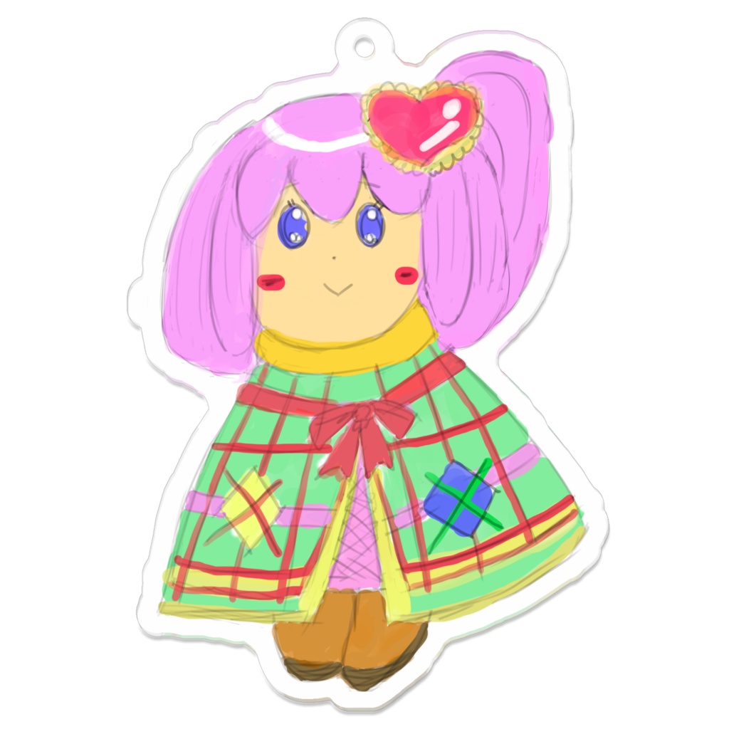 コフレのアクリルキーホルダー