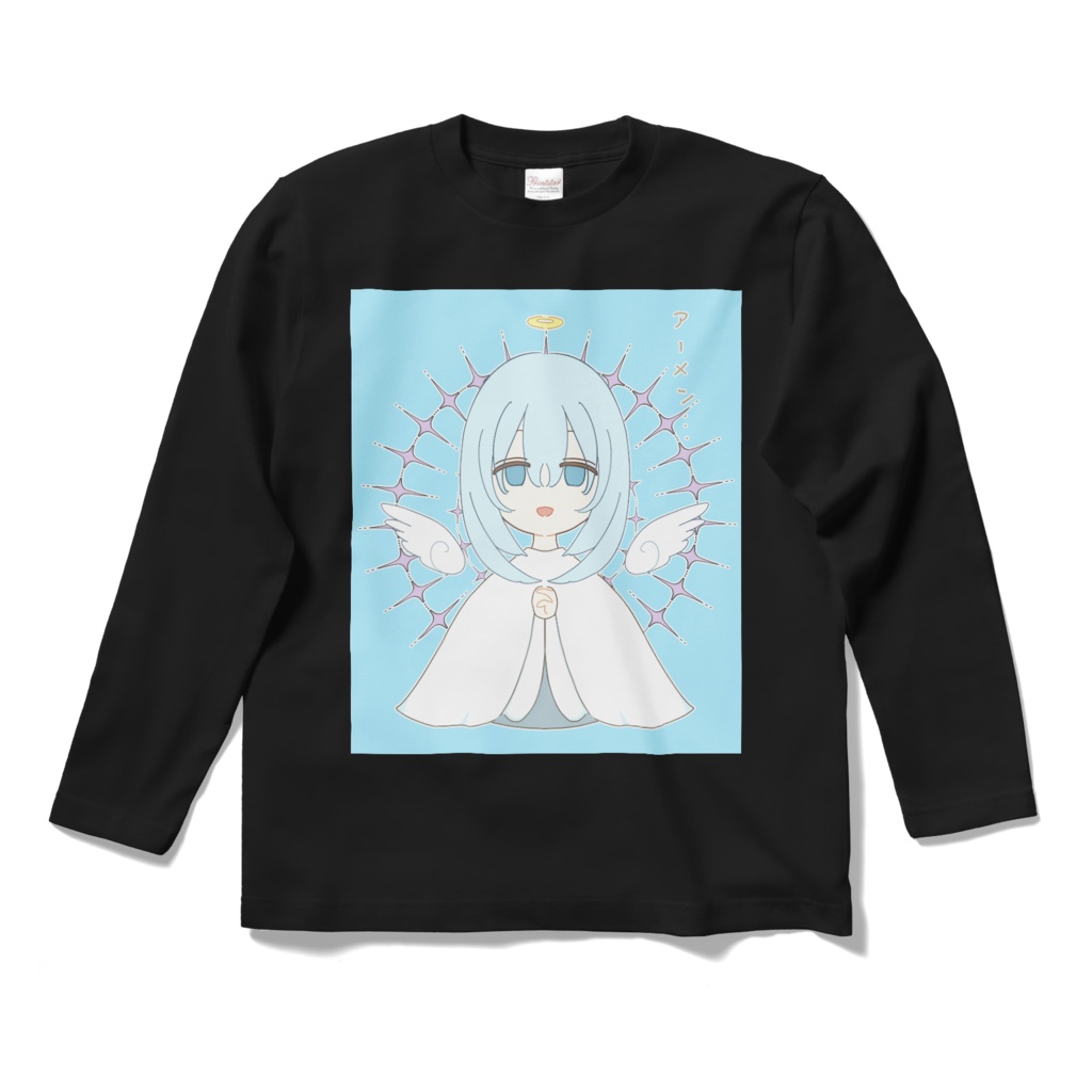 やる気のない天使ちゃんロングスリーブTシャツ