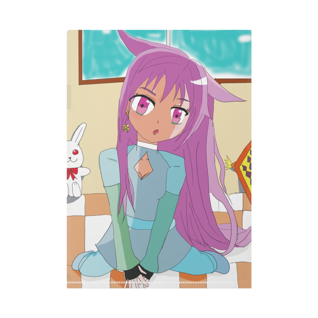 見守りミュー クリアファイル