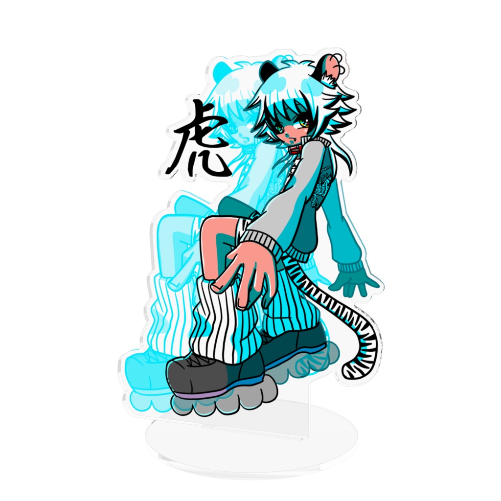 虎男アクリルフィギュア