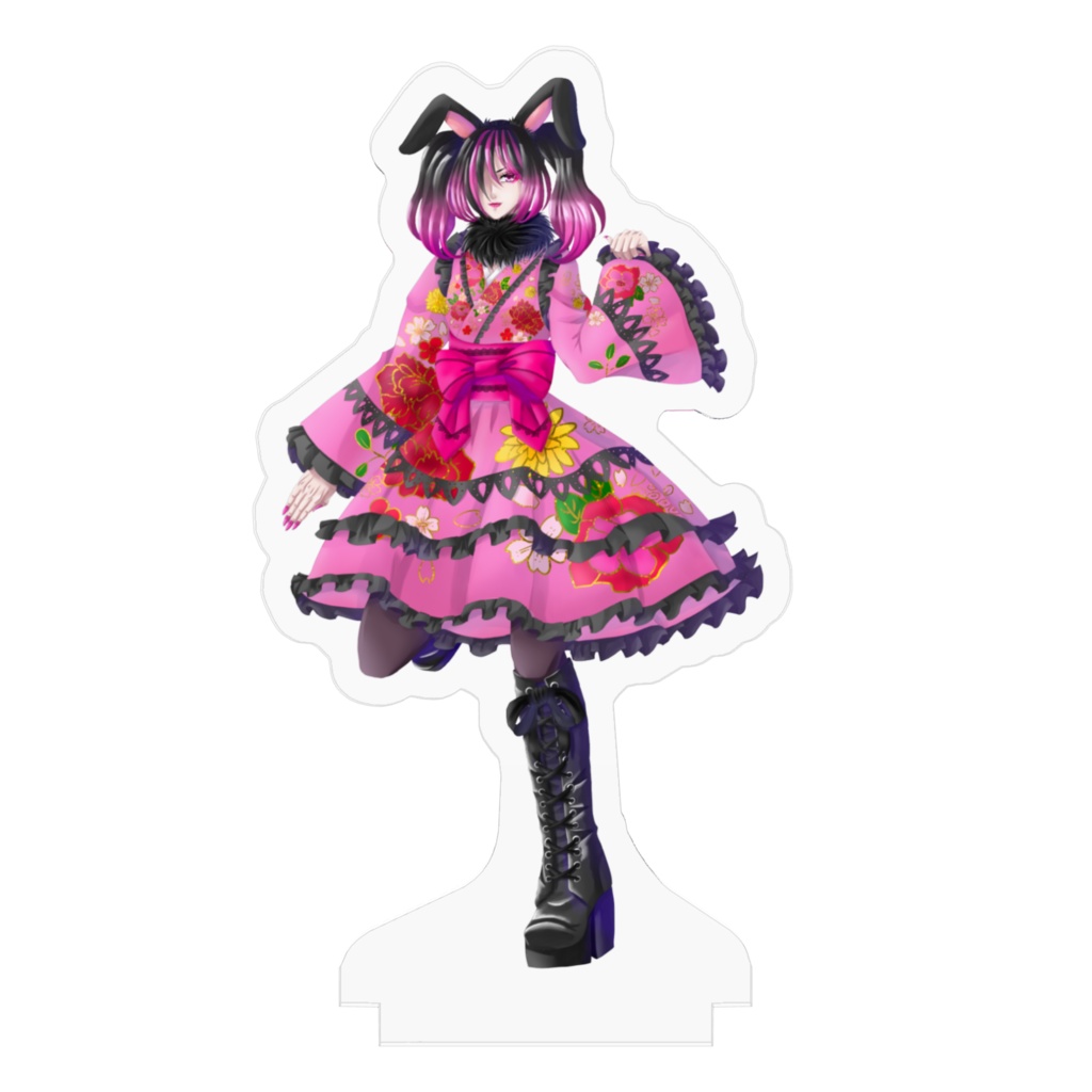 兎妃良陽兎アクリルフィギュア