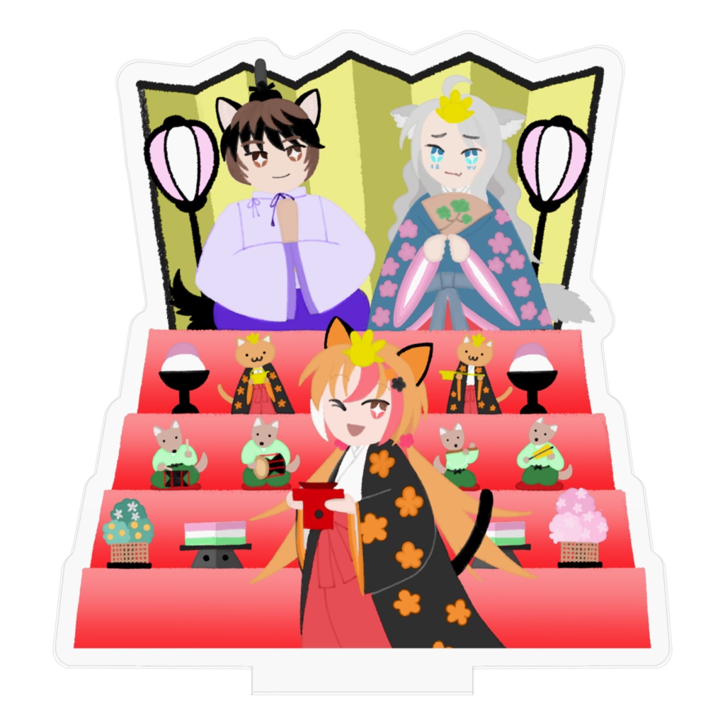 ひな祭りアクスタ