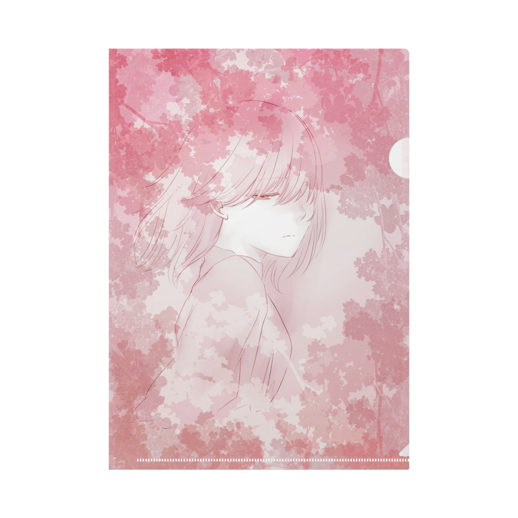 桜のクリアファイル