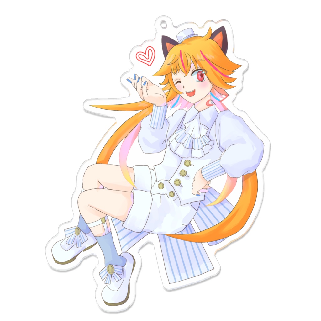 メルトバターちゃんホワイトデーアクキー