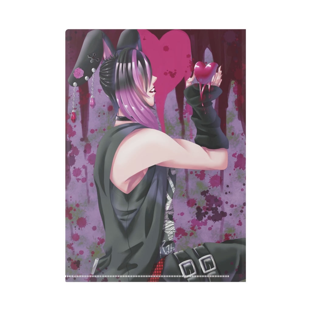 兎妃良陽兎別スタイルクリアファイル