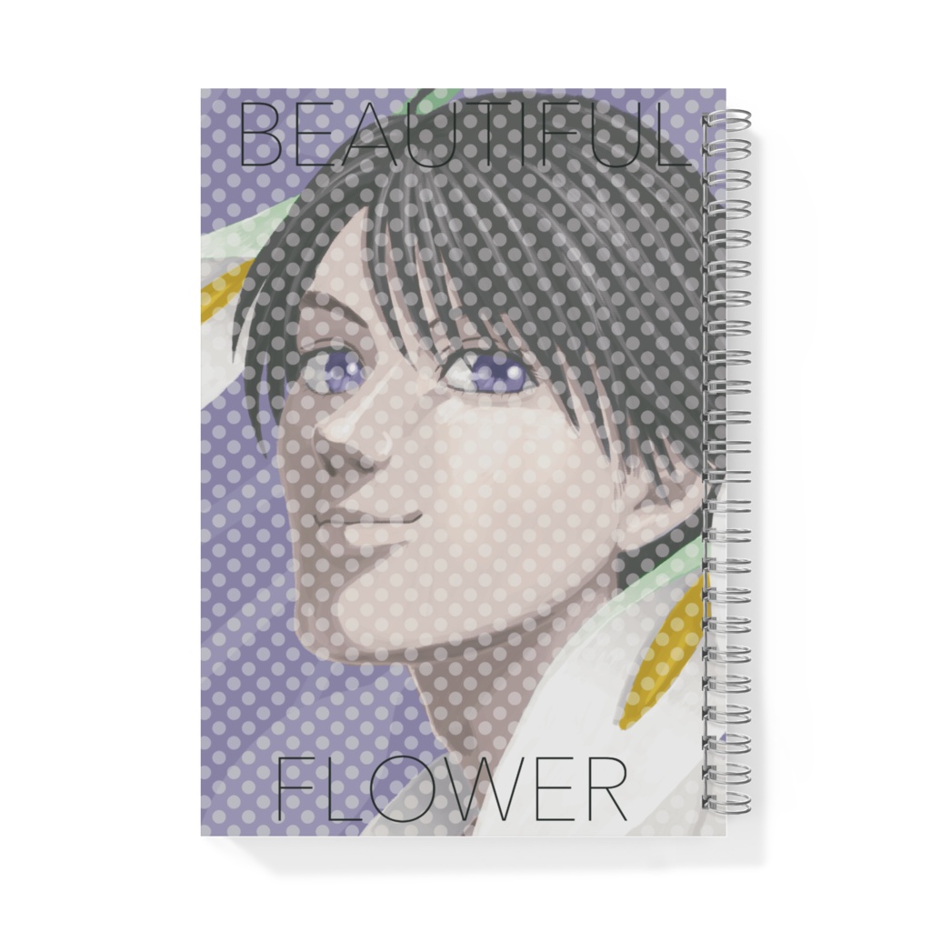 リングノート「BEAUTIFUL FLOWER」